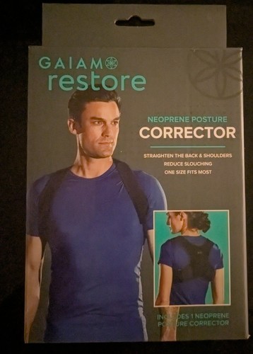 Gaiam posture corrector - gaiam, back