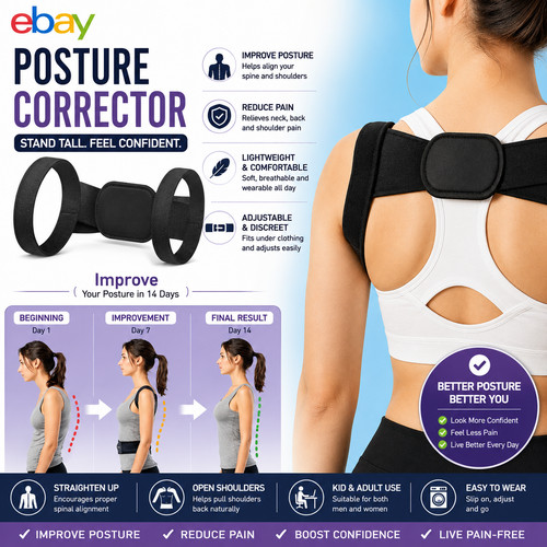 Posture corrector body brace - corrector,