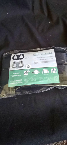 Black adjustable posture - black,