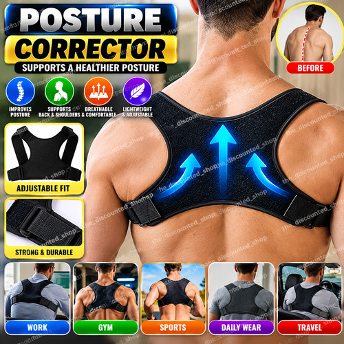 Adjustable posture corrector - posture,