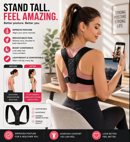 Women men posture corrector - women,