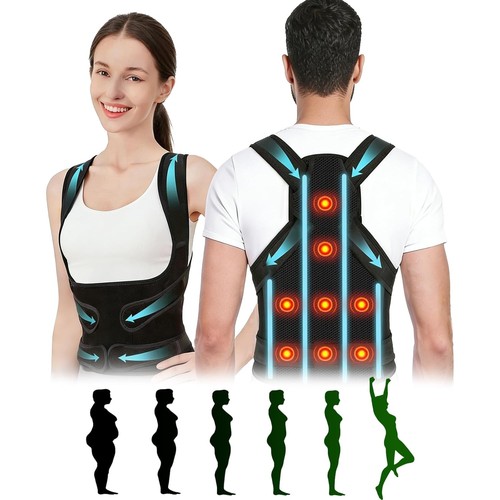 Back brace posture corrector - brace,