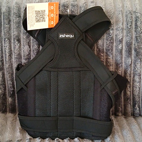 Zshequ posture corrector back - posture,