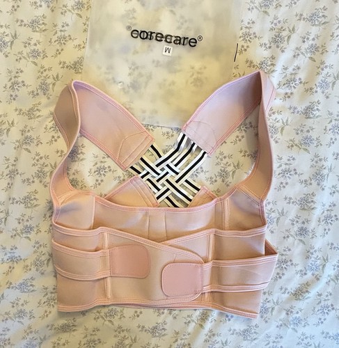 Posture corrector brace pink - posture,